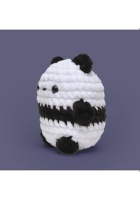 Resim Amigurumi Panda Tığ Kiti, Amigurumi Seti 