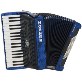 Resim Hohner Bravo III 72 Akordiyon (Mavi) 