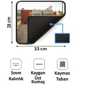 Resim Kişiye Özel Karikatürlü Fotoğraf Baskılı 33x28 Cm Mousepad Kaymaz Taban Rahat Konforlu Mouse Pad 