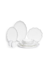 Resim Maxx Doria Livia Platinum 12 Kişilik 58 Parça Yemek Takımı Pa2094 Beyaz 