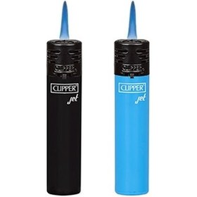 Resim Clipper Rüzgarda Yanabilen Çakmak Jet Flame 2 Adet 