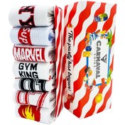 Resim CARNAVAL SOCKS 7'li Spor-2 Gym Atletik Spor Çorap Set 1023 