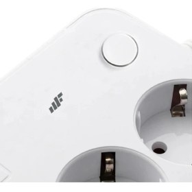 Resim MF Product Jettpower 0370 Akım Korumalı Type-C 2 Usb’li 3’lü Grup Priz 2 M Uzatma Kablosu Beyaz 