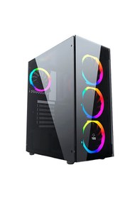 Resim Gametech Ares Rainbow 4x120 MM Fanlı Oyuncu Bilgisayar Kasası 