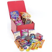 Resim Babalar Günü Nostaljik Kırmızı Ahşap Hediye Kutusu Küçük Boy (541725733) 