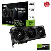 Resim ASUS TUF-RTX5070TI-O16G-GAMING, 16Gb, 256Bit, GDDR7, 2xHDMI, 3xDP GAMING Ekran Kartı 