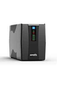 Resim Powerful SLE-850 850VA (800VA) 480W Line Interactive UPS Kesintisiz Güç Kaynağı 