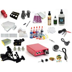 Resim XLINETATTOO Xlt-599 Stıgma Bızarre Tattoo Dövme Makinası Full Set - 30 Parça 