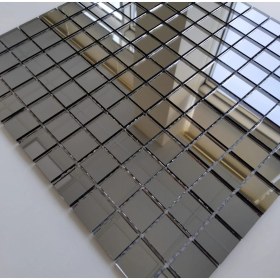 Resim MozaiKristaL Mutfak Tezgah Arası ve Iç Dekorasyon için Kristal Cam Mozaik. Ayna ölçüsü: 23x23x4 mm. File ölçüsü: 30x30 cm. ( 1 Koli = 1 m2 Fiyatıdır ) 