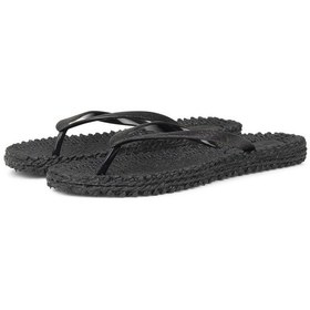 Resim Black Cheerful01 - Siyah Simli Parmak Arası Terlik-6942 Cheerful01 