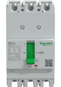 Resim Schneider Electric Gopact Mccb G12F3F100 125F 100A 36Ka Kompakt Şalter 