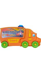 Resim Çırak Büyük Oyuncak Kamyon - Çocuk Kamyon Oyuncak 