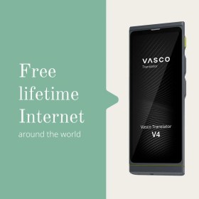 Resim Vasco V4 Dil Tercüman Cihazı - Gri 