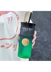 Resim Konak Züccaciye Pipetli Cam Bardak 470ml 