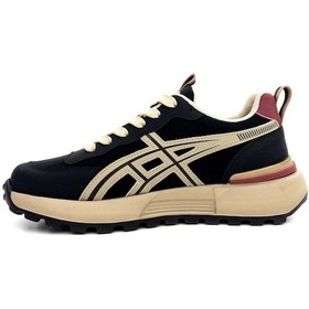 Resim Guja 25k501-2 Erkek Bağcıklı Kalın Taban Sneaker Ayakkabı Siyah 