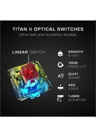 Resim Roccat Vulcan Iı Max Optik-mekanik Pc Oyun Klavyesi Siyah Vulcan Iı Max Tactile 