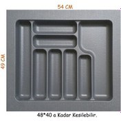 Resim Starax Çekmece İçi Plastik Kaşıklık 54x49 CM S-2287 