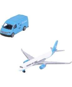Resim Majorette Maersk Transport Araçlar Volkswagen Crafter & Air Cargo 