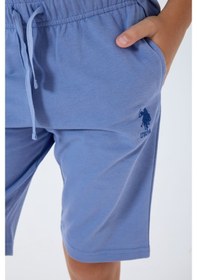 Resim U.s. Polo Assn. Erkek Çocuk Mavi Bermuda Takım Us2435-c-v3 Mavi 