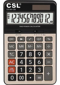 Resim Csl Cs-ax-120 12 Hane Masa Tipi Hesap Makinesi Diğer 
