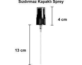 Resim Afracam 100 cc Amber Sprey Kapaklı 100 ml Siyah Fısfıs Kolonya Dezenfektan Cam Şişe 20 Adet 