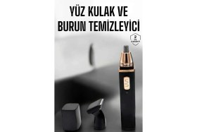 Resim Marsilyan Seyahat Tipi Mini Taşınabilir Siyah Burun Kulak Yanak Kıl ve Tüy Temizleme Makinesi 