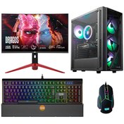 Resim DRx3748 Intel Core i7 13400F 27" 16 GB RAM 512 GB M.2 Nvme SSD 12 GB RTX 3060 Curved FreeDOS Oyuncu Bilgisayarı Dragos