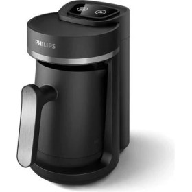 Resim Philips Kahve Makinesi Türk Kahve Makinesi 4 Fincan Kapasitesi Siyah/gri 