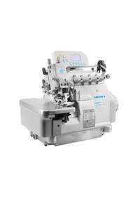 Resim Yuki / Jack Jk798te-5-516-a04/435 5 İplik Overlok Makinası Full Otomatik İplik Kesicili Transportlu Kot 