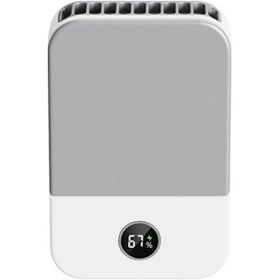 Resim Gömlek Için Mini Bel Klipsi, Açık Hava Kampı Için Kalan Gücü Gösteren Taşınabilir Kişisel Boyun Fanı 3376 Renkli 