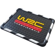 Resim midline Kaydırmaz Silikonlu Ped Araç Göğüs Torpido Ev Ofis WRC Damalı Desen 18 cm x 13,5cm midline 