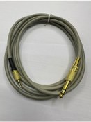 Resim 3 metre 3.5 mm 6.3 mm kablo 3.5 mm stereo 6.3 mm stereo kablo aux amfi kablosu stereo gitar kablosu 
