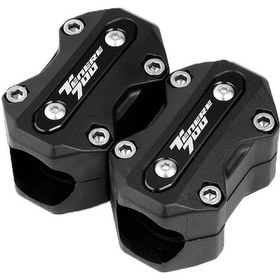 Resim Dashanshop Yamaha Tenere 700 T7 Anti Çarpma Koruma Barı Siyah Kaydırmaz Motosiklet Koruması 