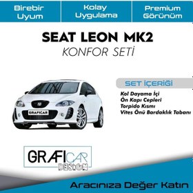 Resim Seat Leon Mk2 Konfor Seti -Araç Içi Ses Kumaş Kaplama 