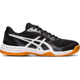 Resim Asics Upcourt 5 Erkek Siyah Voleybol Ayakkabısı 1071a086-001 