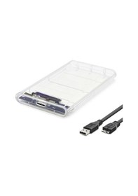 Resim Hdd Kutu Usb3.0 Plastik Sata 2.5&quot Transparent Hdx1760 