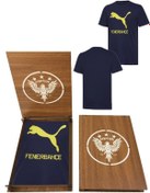 Resim Fenerbahçe Erkek Futbol Tişörtü Ahşap Kutulu Unisex 