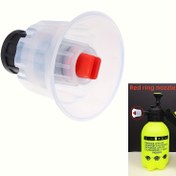 Resim 18mm Örülmüş Köpük Püskürtücü Yedek Su ve Köpük Nozulu, El Tipi Basınçlı Köpük Pompası Püskürtücü Şişe Araba Yıkama Sabun Püskürtme için, Evrensel Bağlantı Gömlek Standart 