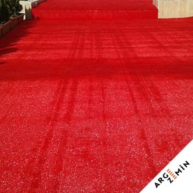 Resim Arge Zemin Kırmızı Suni Çim Halı 6 mm 1,5 m x 14,5 m 