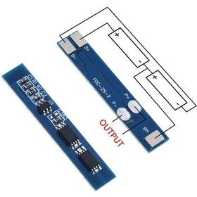 Resim Robizstore-2S 3A Bms Lityum Li-İon Batarya Koruma Kartı 18650 Pil Lipo 