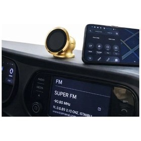 Resim Metal Telefon Tutucu Torpidoya Yapışan Mıknatıslı 5545 Çok Renkli 