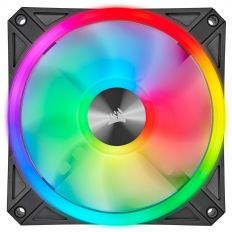 Resim Corsair iCUE QL140 RGB 140mm PWM Kontrollü Fan - Tekli Paket 