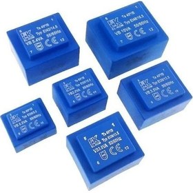 Resim Trafo El-kom 0,5va 2x12v Mavi Rn130144 
