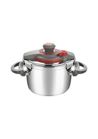 Resim Falez Klipso İkiz Düdüklü Tencere Seti 4 + 7 Litre Siyah 