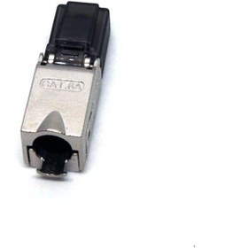 Resim Beek Cat6a Zırhlı Saha Tipi Konektör, 500mhz /10gbps, Aletsiz Sonlandırma&lt Br&gt Beek Cat6a Shielded Field Termination Plug, 500mhz / 10gbps, Tool- 