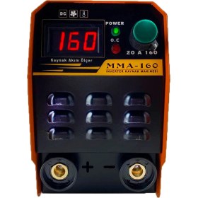 Resim Staxx Power Pro Mma 160 Pro Dijital Göstergeli Çanta Invertör Kaynak Makinası + Pfc Teknolojisi 