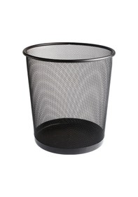 Resim Bigpoint Metal Perfore Çöp Kovası Büyük Siyah 