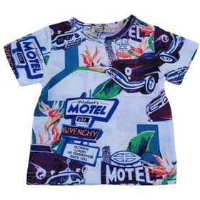 Resim Woo Rage Erkek Çocuk Araba, Motorsiklet,panda,yazılı Tshirt-11751-mürdüm Mürdüm 