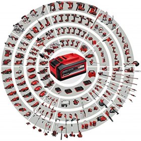 Resim Einhell Ce-Cb 18/254 Li-Solo, Akülü Polisaj Makinesi, Siyah/kırmızı 