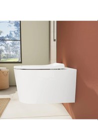 Resim 230-003r009 Vitra Nest Quantumflush Klozet Kapağı Yavaş Kapanır Diğer 